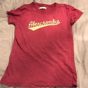 Red and Yellow Abercrombie T-shirt